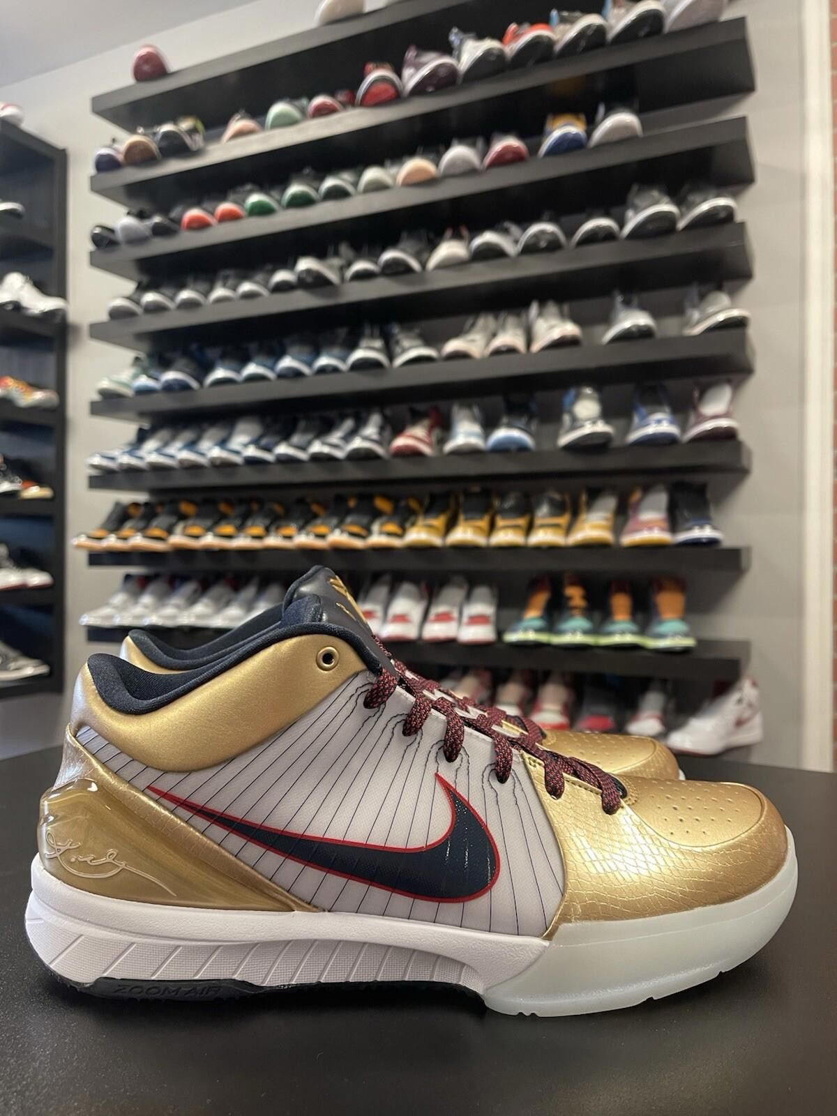 Nike Size 10 - Nike Kobe 4 Protro Gold Medal (FQ3544-100) Men's Size US 10 / EU 43 - 3 Thumbnail