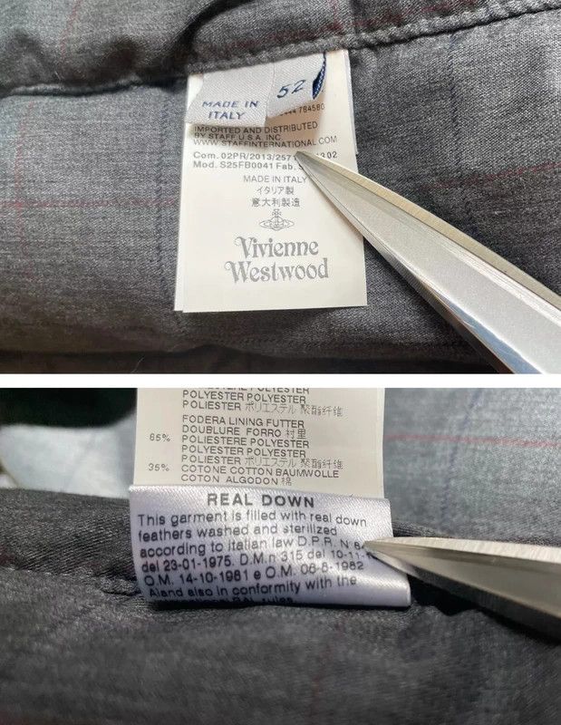 Vivienne Westwood Vivienne Westwood Dogtooth Gillette. Size US L / EU 52-54 / 3 - 5 Thumbnail