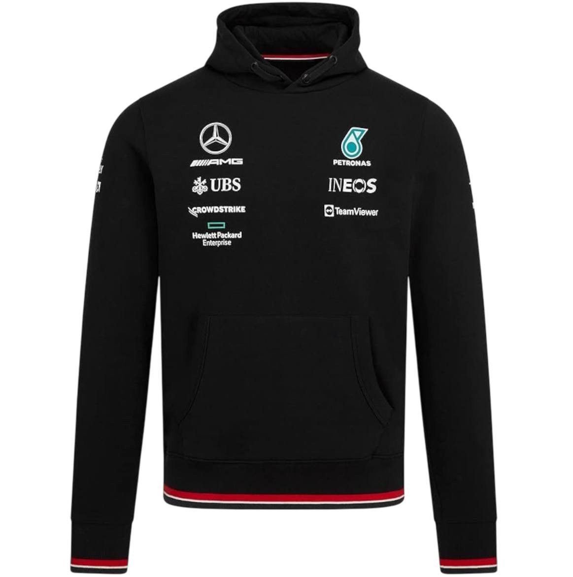 Formula 1 2022 MERCEDES BENZ AMG PETRONAS FORMULA ONE TEAM HOODIE L Size US L / EU 52-54 / 3 - 1 Thumbnail