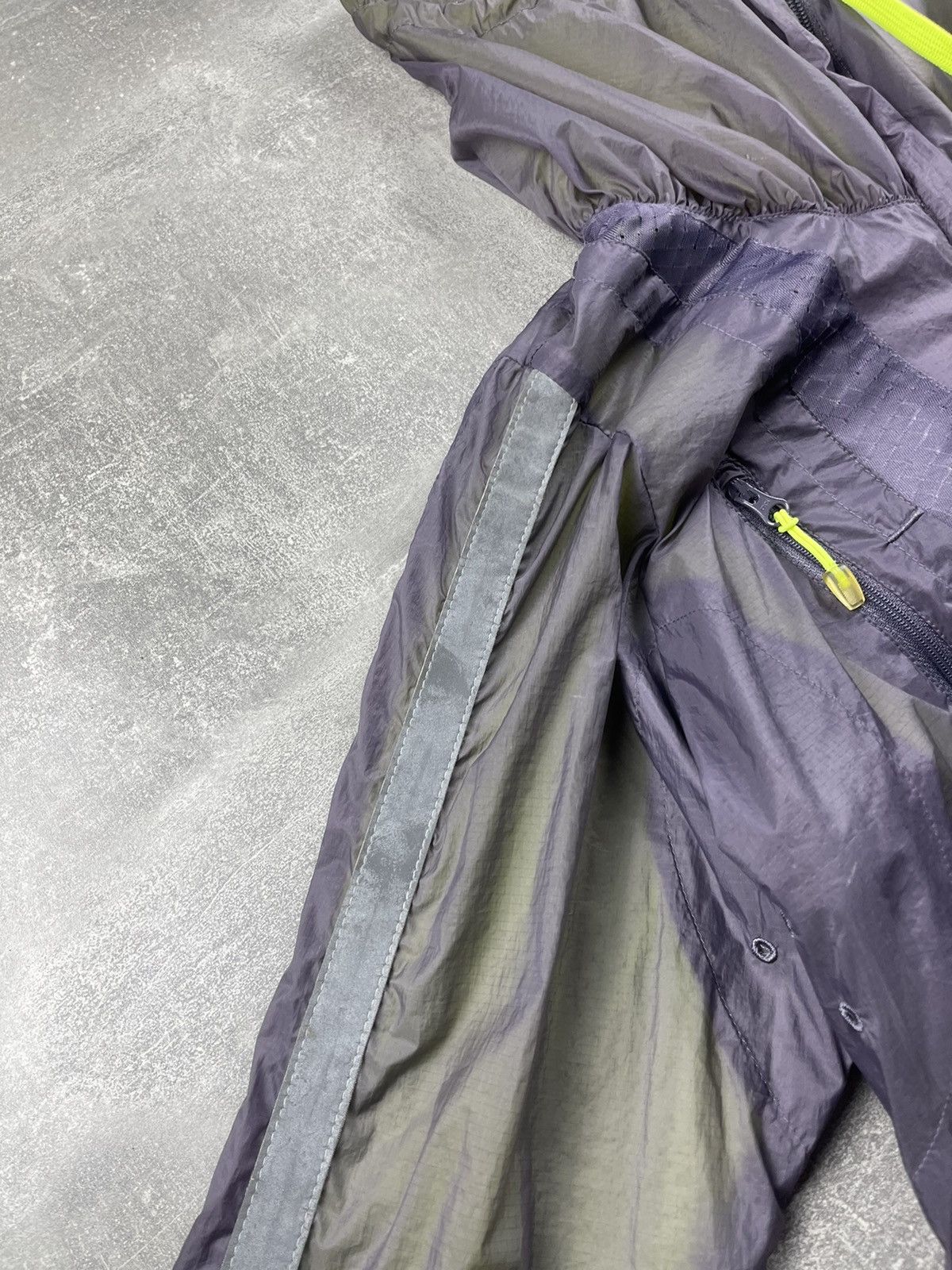 Adidas Adidas by Stella McCartney Sheer Nylon Windbreaker Jacket Size XS / US 0-2 / IT 36-38 - 6 Thumbnail