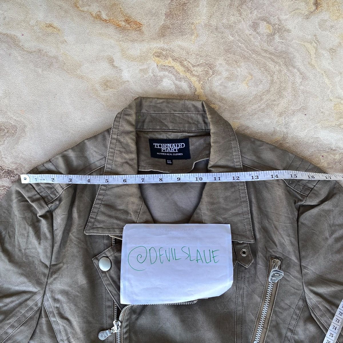 Le Grande Bleu (L.G.B.) Tornado Mart Asymmetrical Ifsix LGB GOA Biker Jacket Size US L / EU 52-54 / 3 - 12 Thumbnail