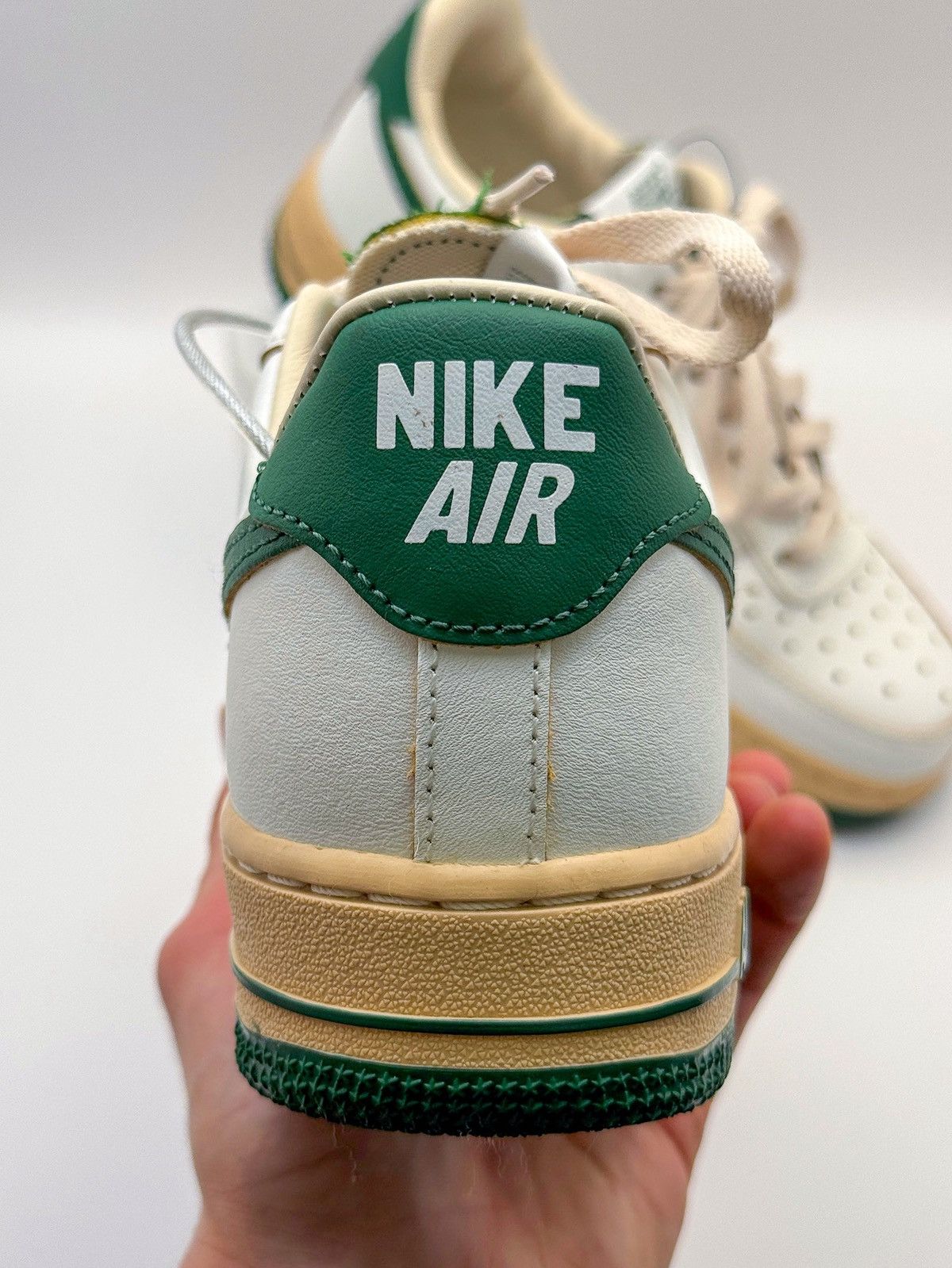 Nike Nike Air Force 1 Low '07 Vintage "White Gorge Green" Size US 6 / EU 39 - 12 Thumbnail