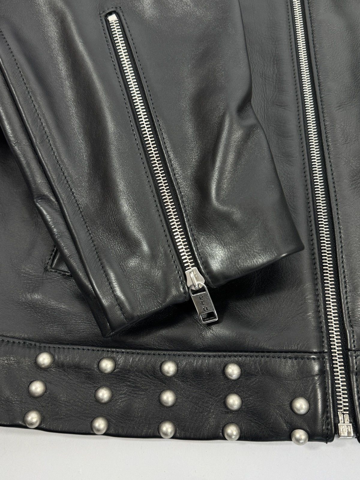 Enfants Riches Deprimes SID LEATHER JACKET WITH BROACH & STUDS Size US XL / EU 56 / 4 - 5 Thumbnail