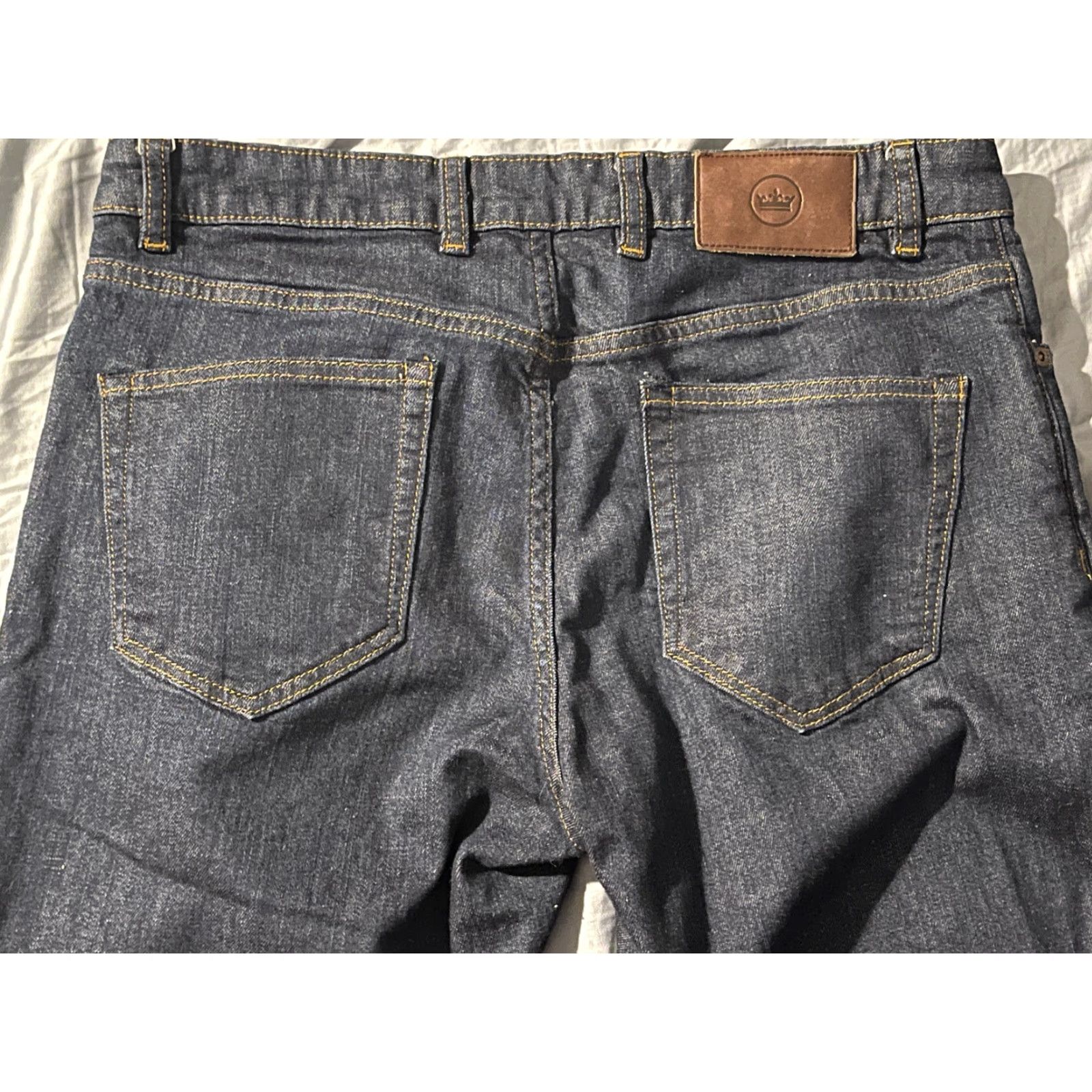 Peter Millar Peter Millar Jeans Mens Size 32x27.5 Blue Cotton Blend Straight Leg Denim Size US 32 / EU 48 - 3 Thumbnail