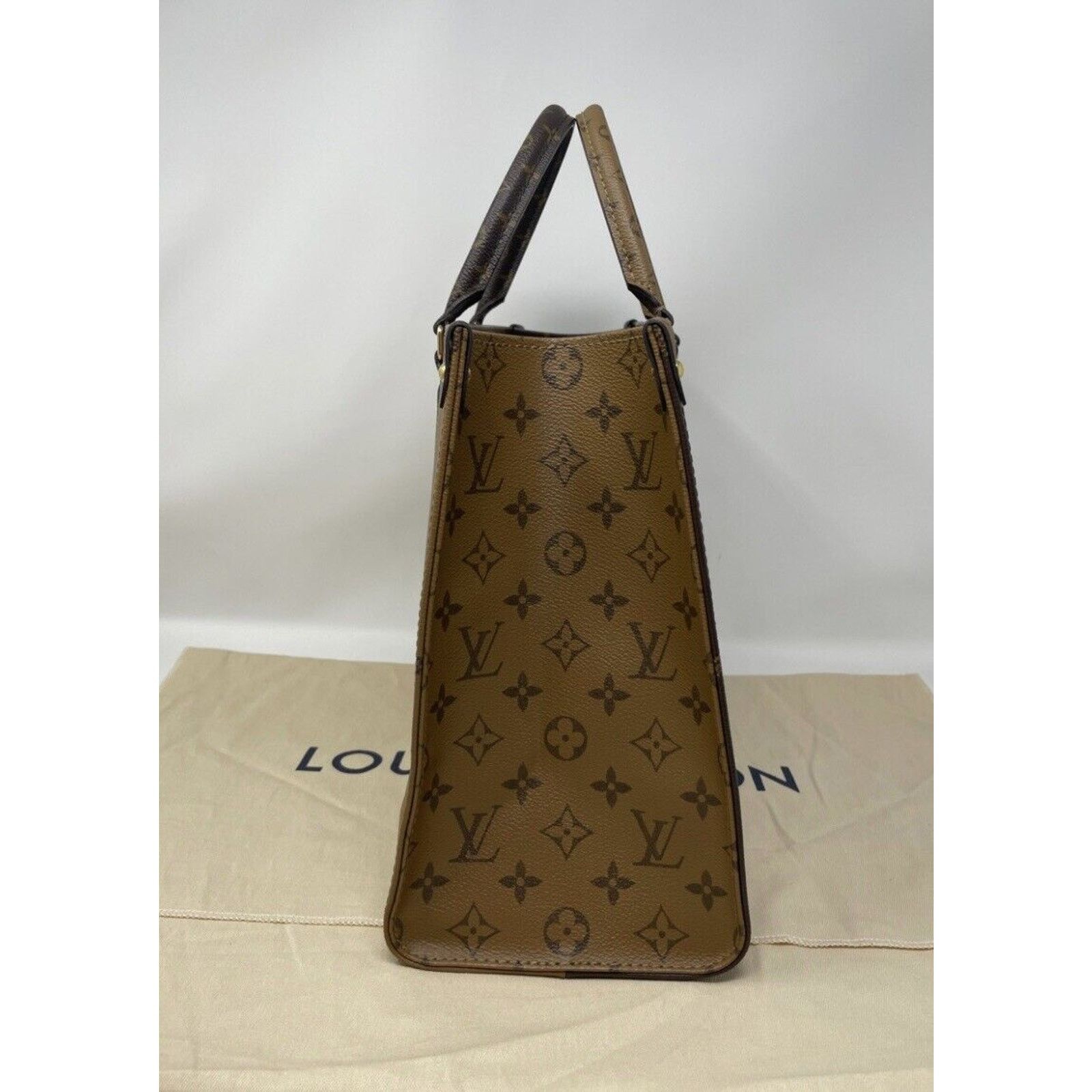Louis Vuitton Louis Vuitton ONTHEGO MM Monogram Reverse Bag Size ONE SIZE - 7 Thumbnail