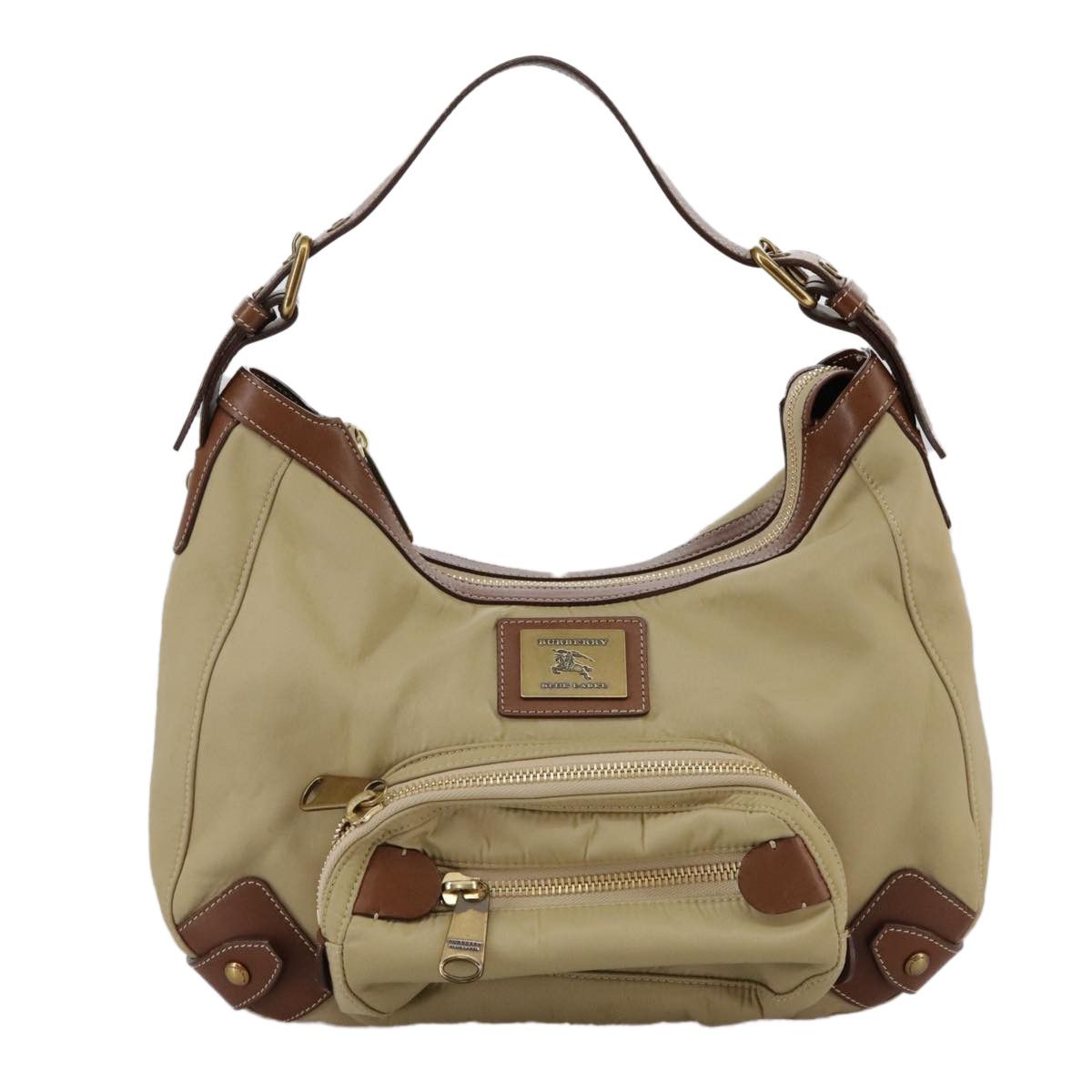 Burberry Blue Label Beige Synthetic Shoulder Bag (Pre-Owned) Size ONE SIZE - 1 Thumbnail