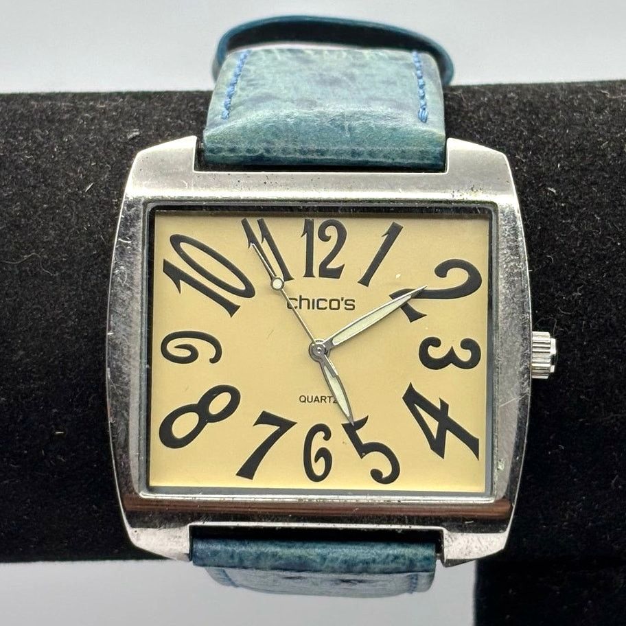 Chicos Vintage Blue Chico's Men's Watch Size ONE SIZE - 1 Thumbnail