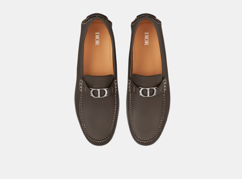 Dior o1w1db10426 3LO114 Odéon Loafers in Ebony Size US 5.5 / EU 38 - 3 Thumbnail