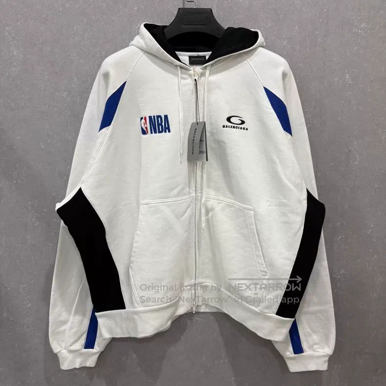 Balenciaga Balenciaga Thin Fleece Zipper Hoodie Size US L / EU 52-54 / 3 - 6 Thumbnail
