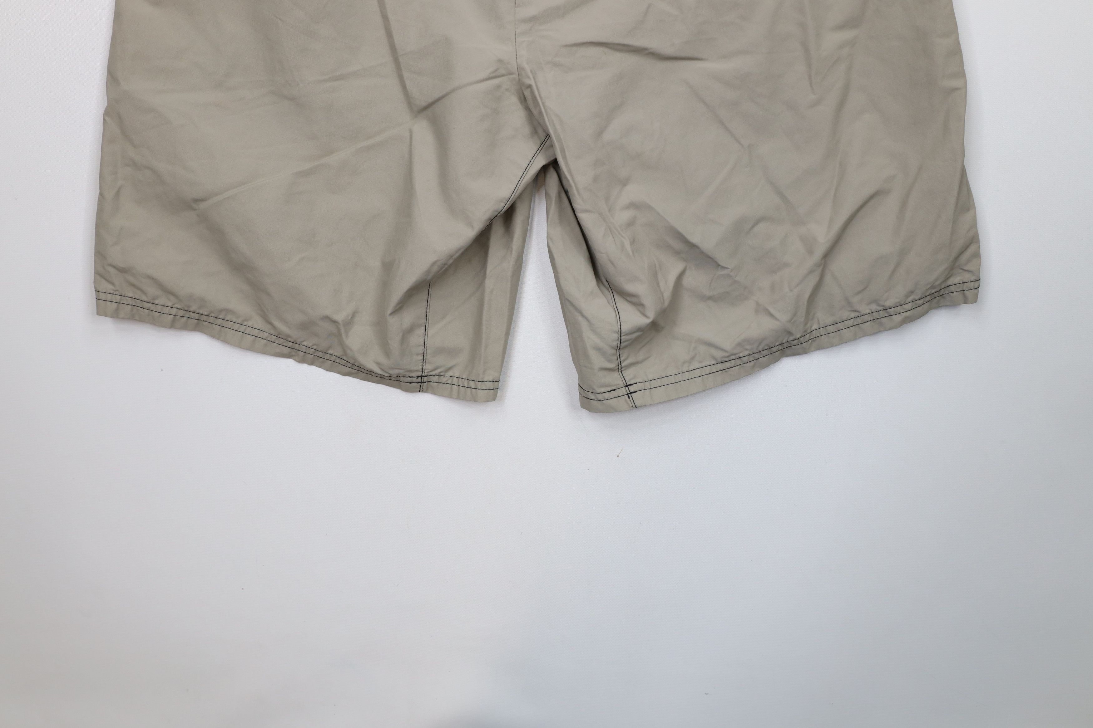 Gap × Vintage Vintage 90s Y2K Gap Above Knee Shorts Swim Trunks Beige Size US 34 / EU 50 - 11 Thumbnail