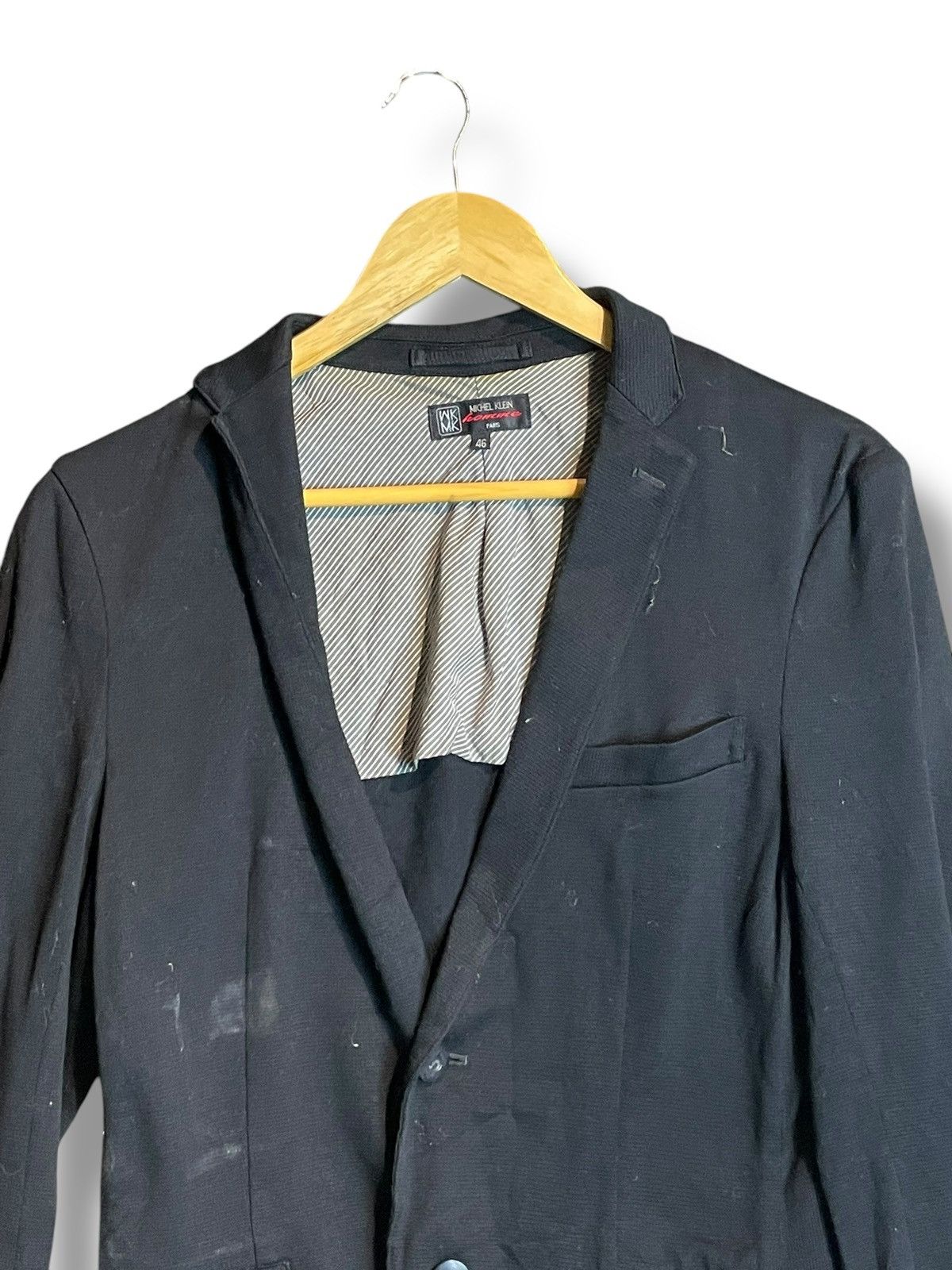Michel Klein × Vintage Michel Klein Cashmere Blazer (29) Size US S / EU 44-46 / 1 - 3 Thumbnail