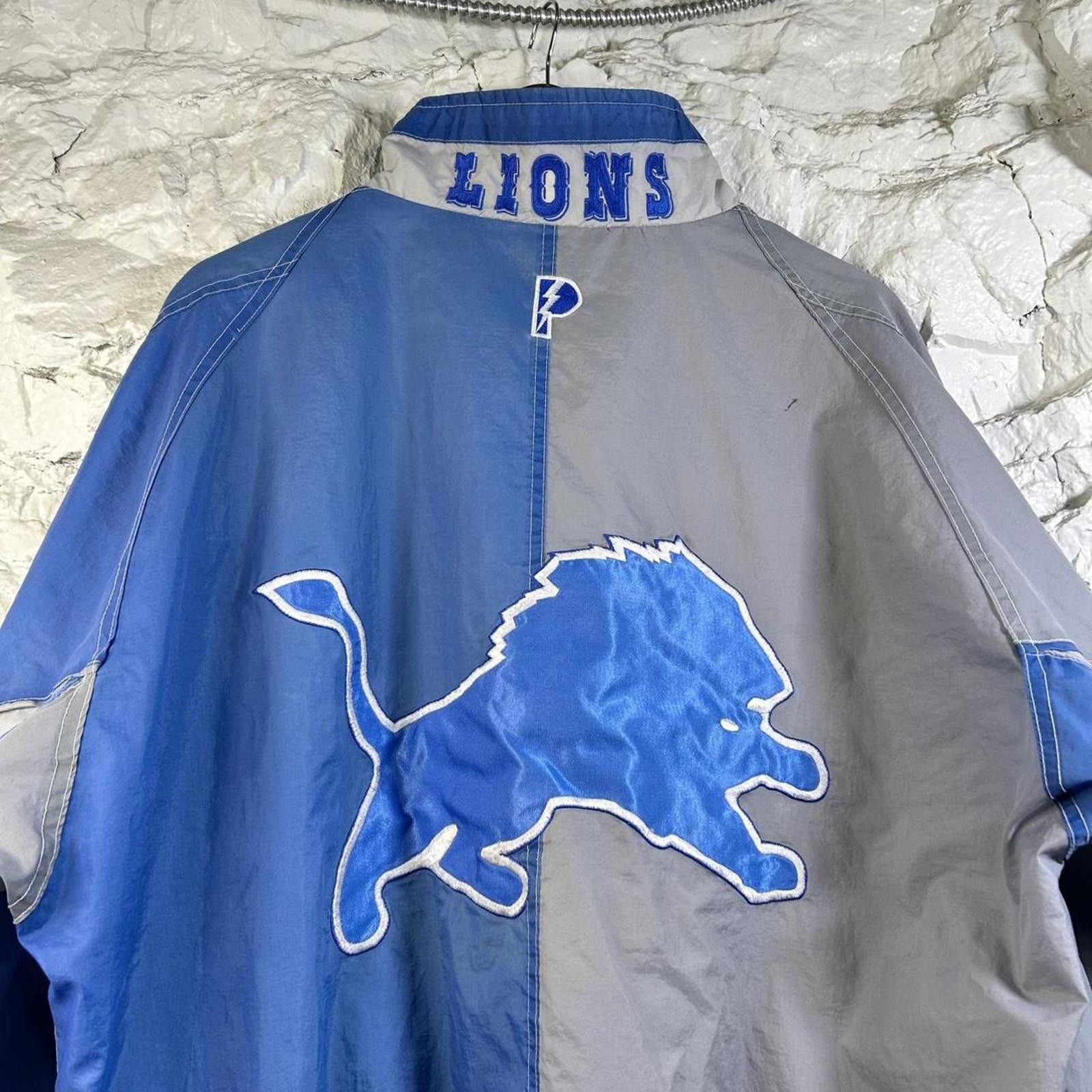Pro Player VTG Detroit Lions Pro Player Two Tone Jacket Size XL Size US XL / EU 56 / 4 - 5 Thumbnail