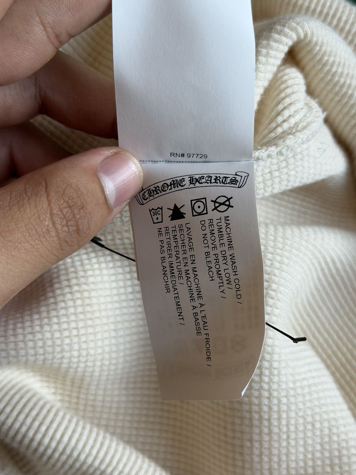 Chrome Hearts chrome hearts Waffle Henley Collar CH Logo Embroidered set Size US L / EU 52-54 / 3 - 6 Thumbnail