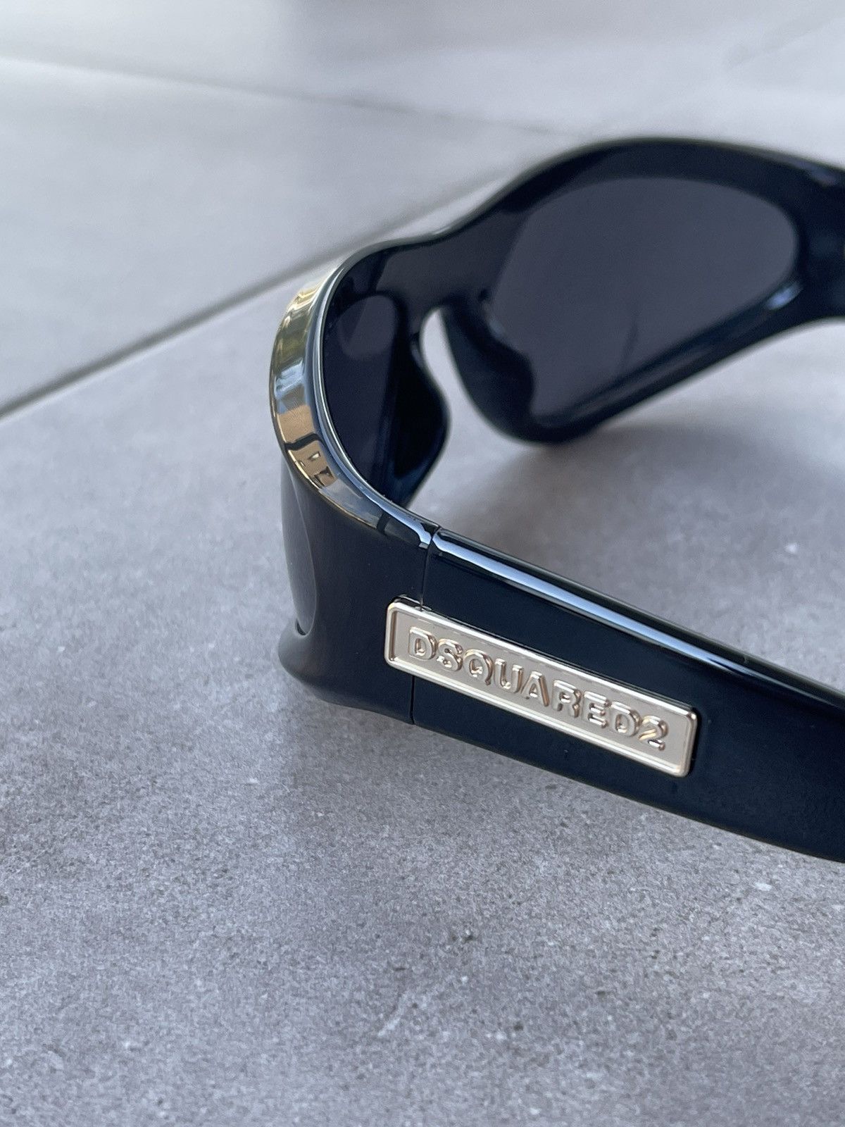 !DS! SS23 Dsquared2 D2 0101/S Black RIde Sunglasses