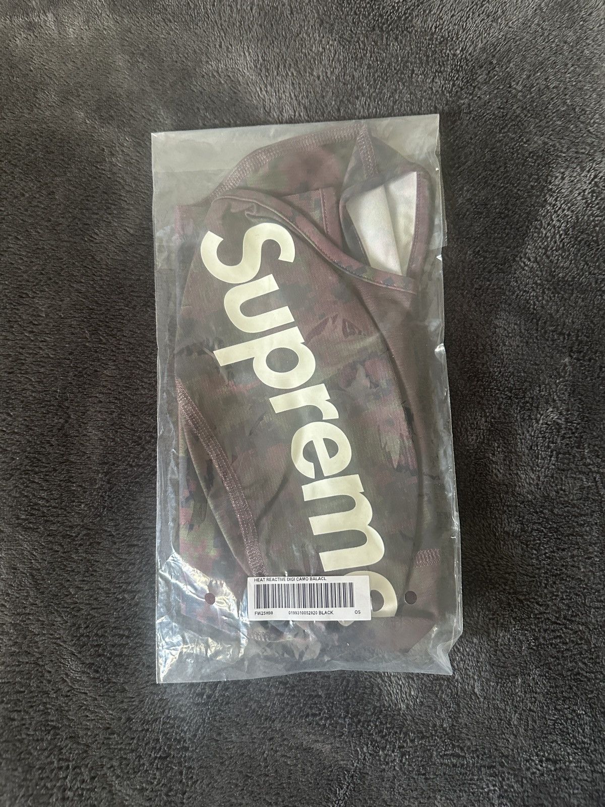 Supreme SUPREME HEAT REACTIVE DIGI CAMO BALACLAVA Size ONE SIZE - 1 Thumbnail