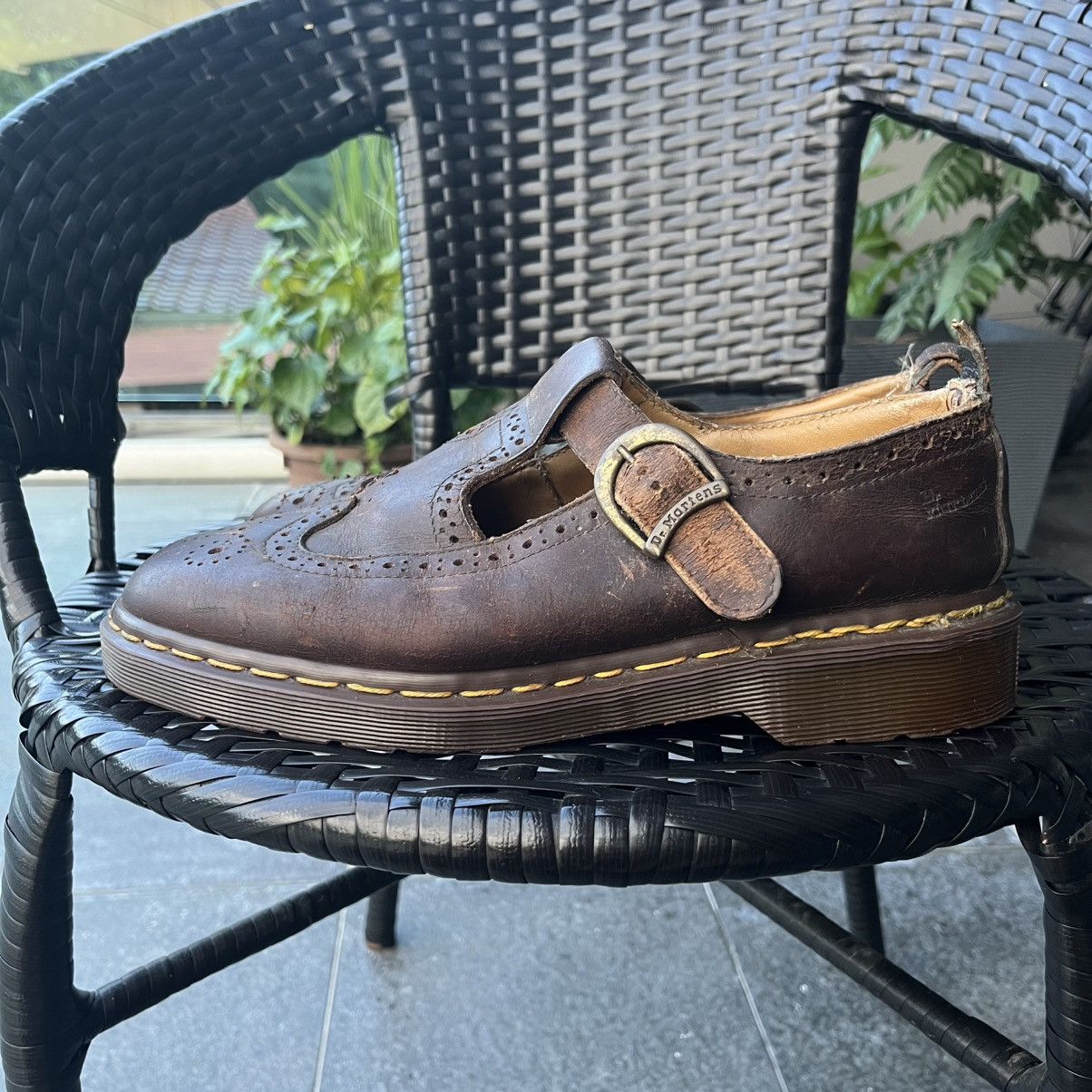 Dr. Martens (LAST DROP) Vintage Dr. Martens Wingtip Buckle Mary Jane Size US 8 / EU 41 - 10 Thumbnail