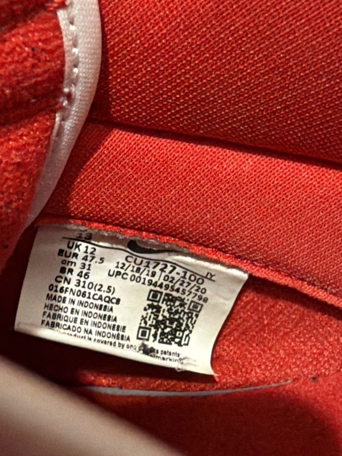 Nike Nike Dunk Low Retro “St John’s” 2020 Size US 13 / EU 46 - 6 Thumbnail