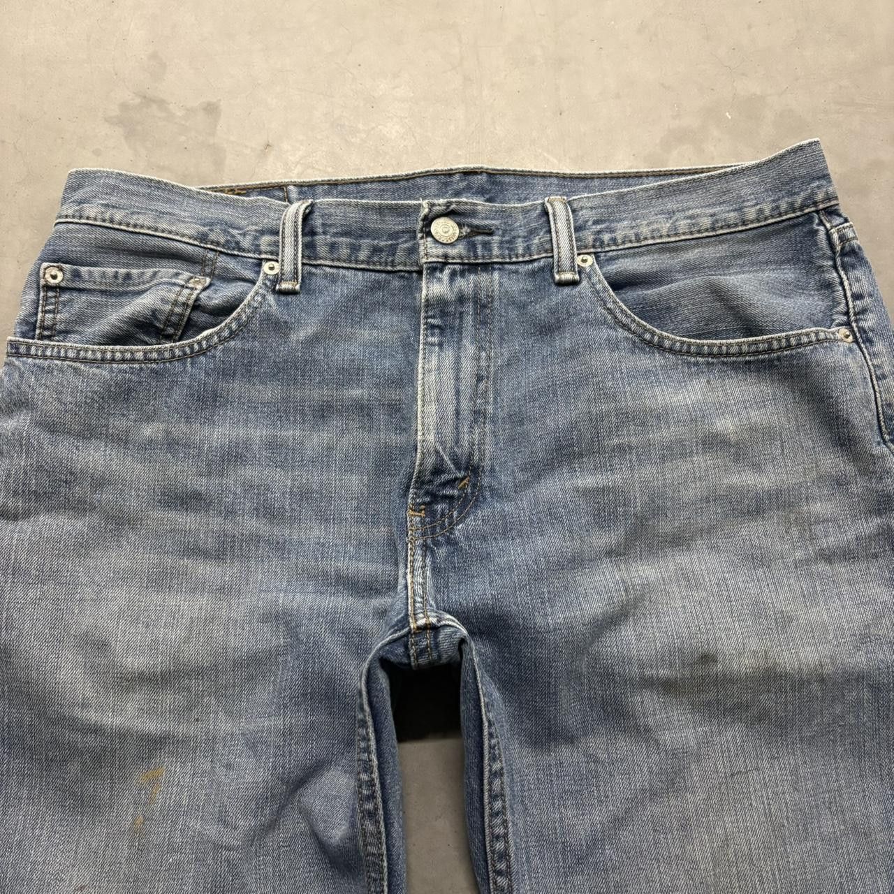 Levi's Crazy Vintage Y2K/2000s Levis Baggy Skater Style Medium Blue Wash Denim Jeans! Size US 34 / EU 50 - 4 Thumbnail