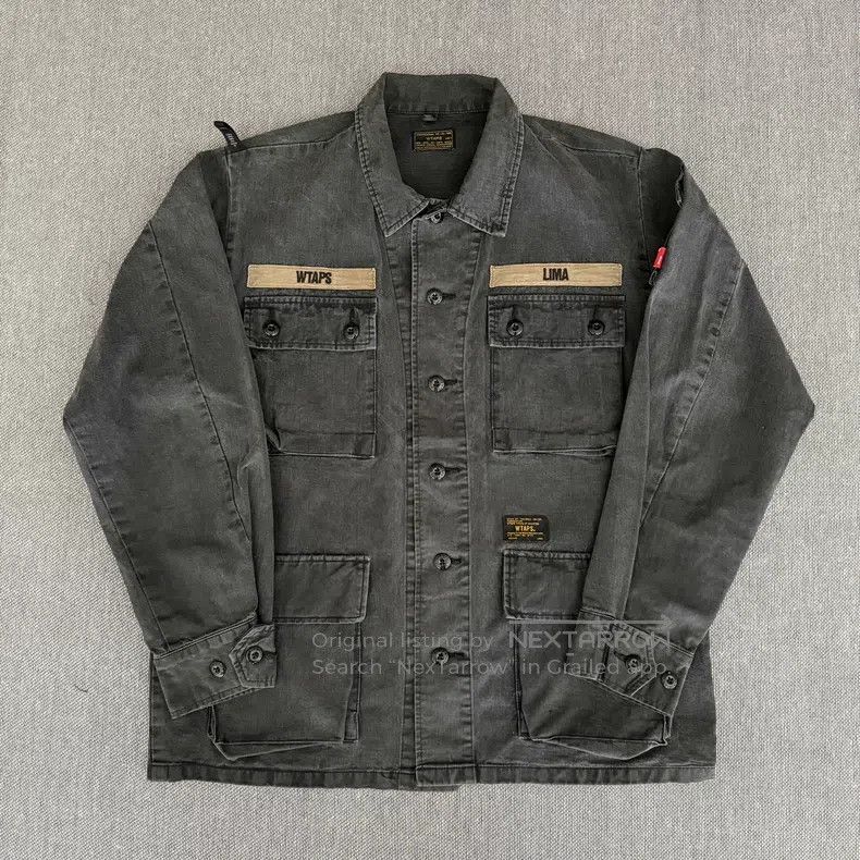 Wtaps Wtaps Black Washed Four-Patch Jacket Size US L / EU 52-54 / 3 - 1 Thumbnail