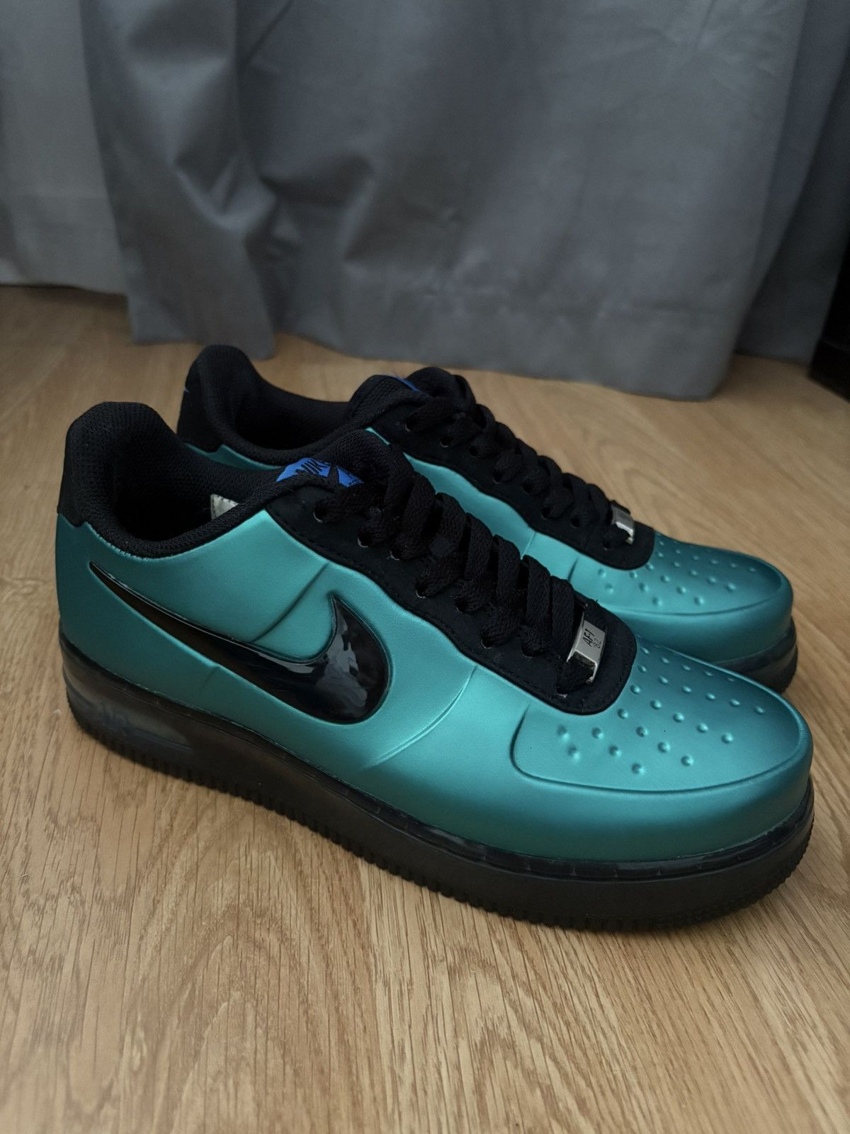 Nike Nike Air Force 1 Low Foamposite Green BLack Size US 6 / EU 39 - 1 Thumbnail
