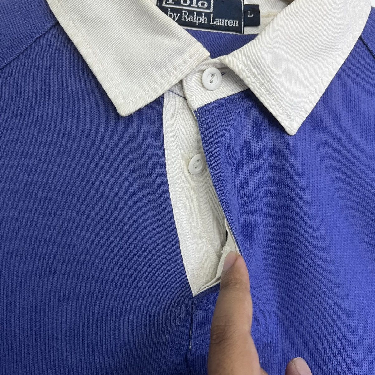 Polo Ralph Lauren POLO RALPH LAUREN VINTAGE RUGBY HEAVYWEIGHT COTTON SHIRT Size US L / EU 52-54 / 3 - 4 Thumbnail