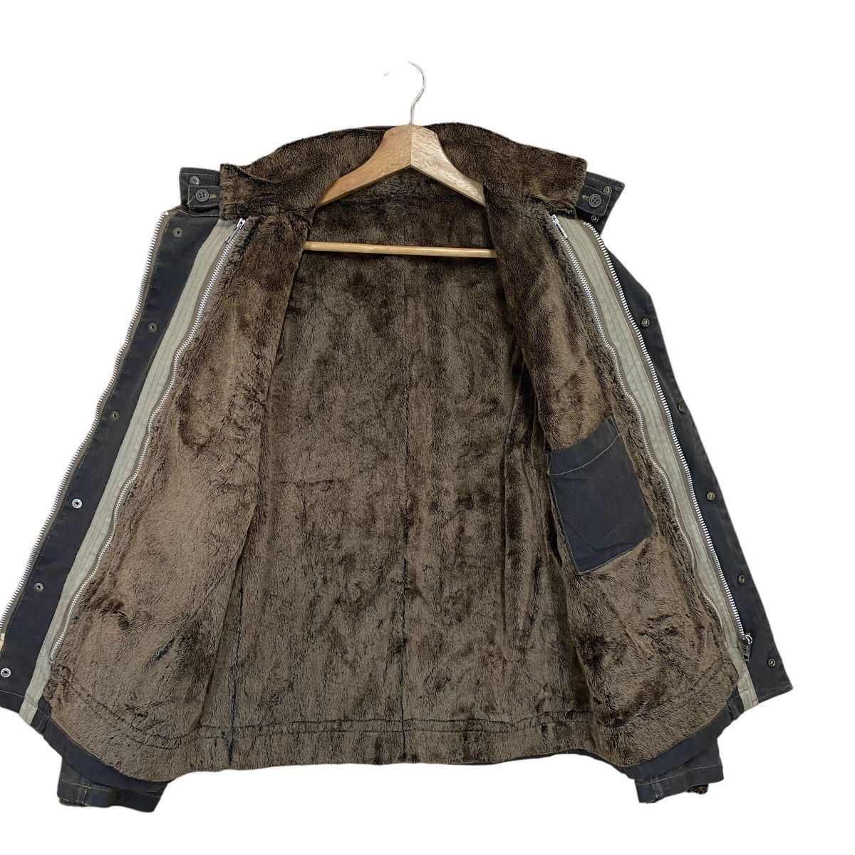 BIGI JAPANASE RADMAD MEN'S BIGI SHERPA LINING ZIPPER JACKET Size US M / EU 48-50 / 2 - 11 Thumbnail