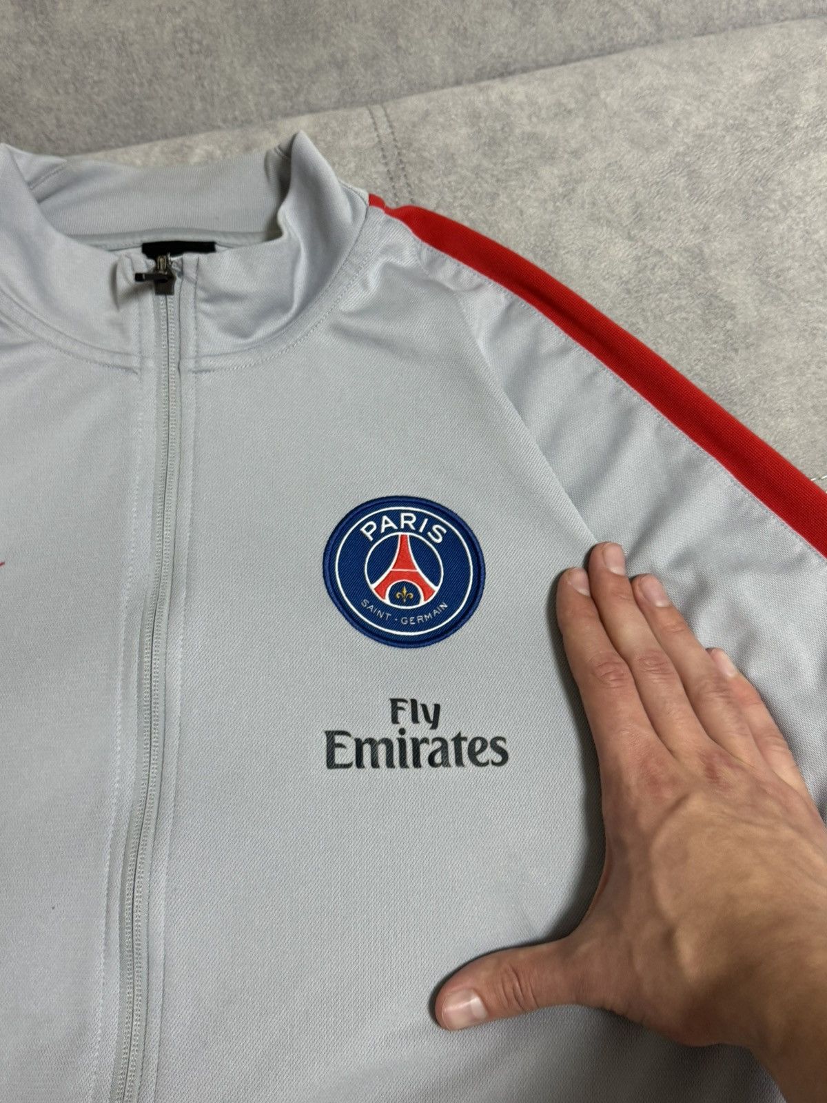 Nike Nike Paris Saint-Germain PSG FRANCE Track Zip Jacket Size US L / EU 52-54 / 3 - 11 Thumbnail