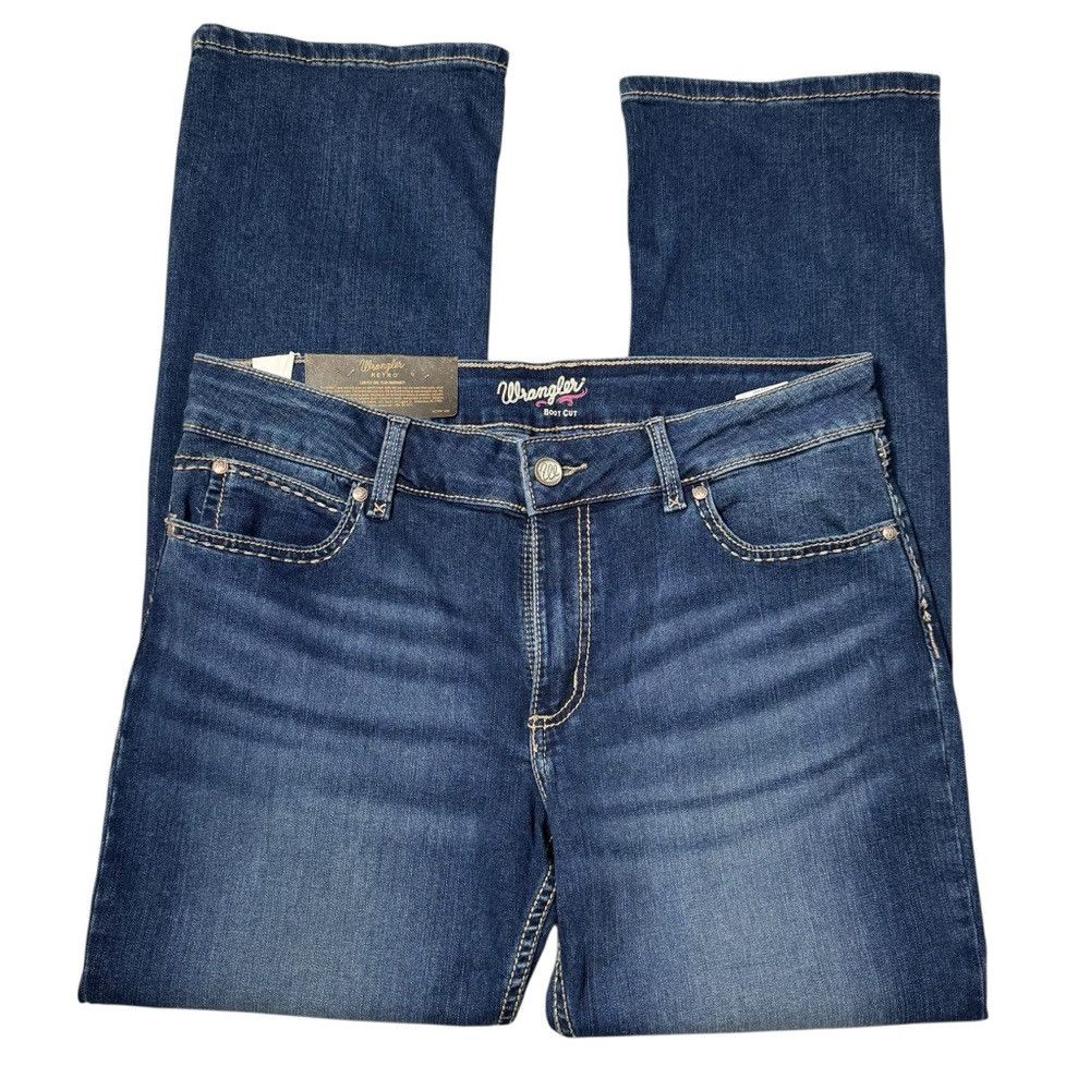 Wrangler NWT New Wrangler Retro Mae Jeans Size 33 x 32 Size 33" - 3 Thumbnail