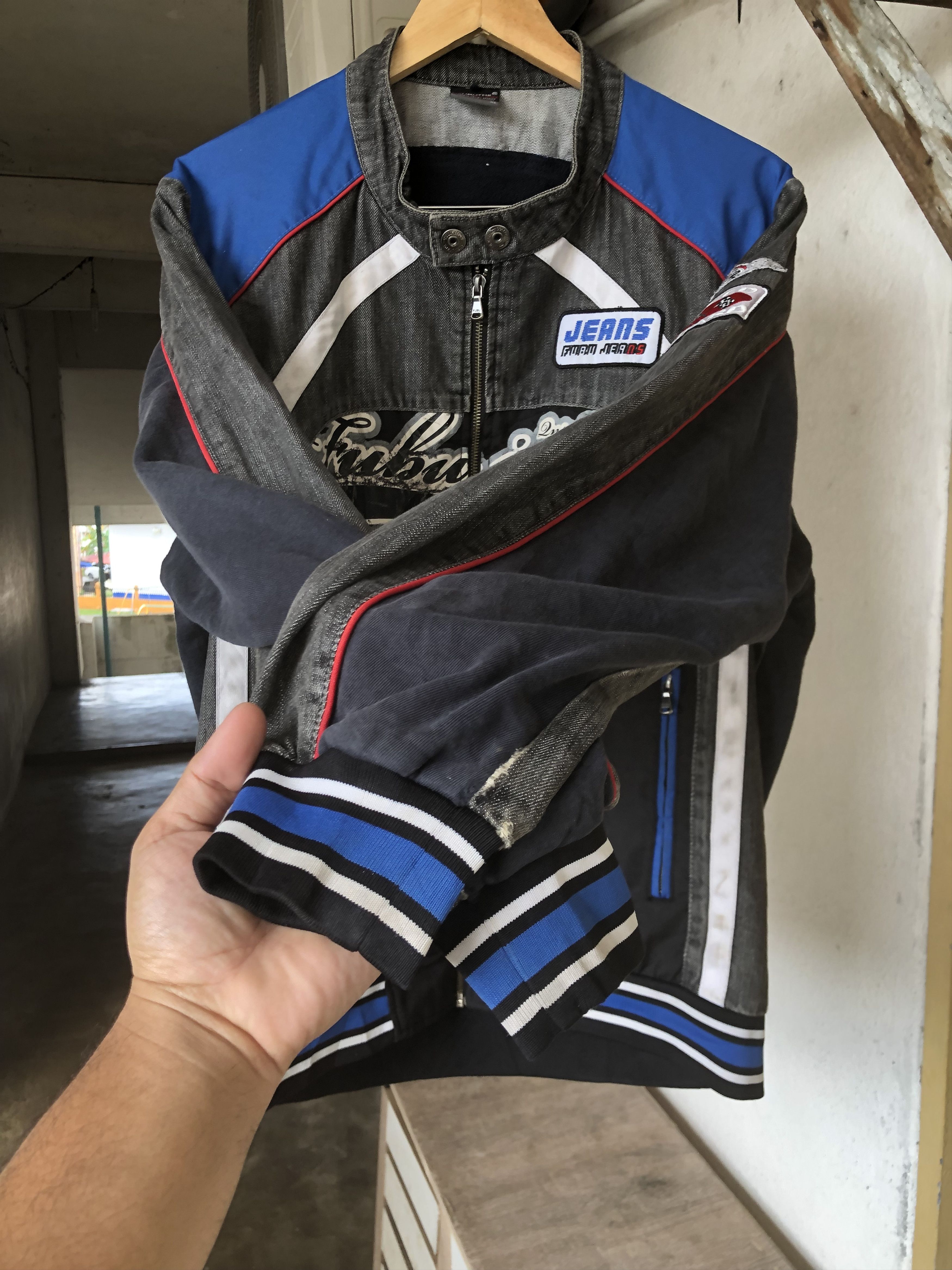 Fubu Rare Fubu The Collection Biker Motorcycle Jacket Size US XL / EU 56 / 4 - 14 Thumbnail