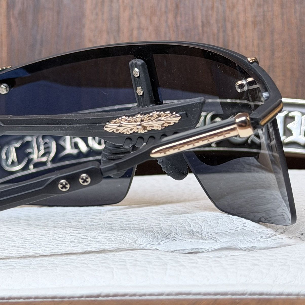 Chrome Hearts Chrome Hearts CLITANIC Sunglasses Size ONE SIZE - 16 Thumbnail