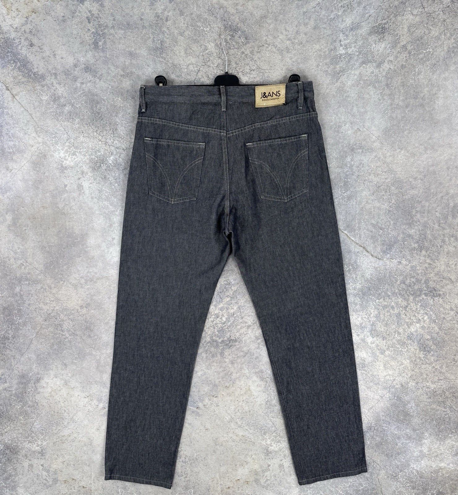 Dolce & Gabbana 1990s Dolce & Gabbana J&ANS Vintage Denim Jeans Made Italy Size US 33 - 6 Thumbnail
