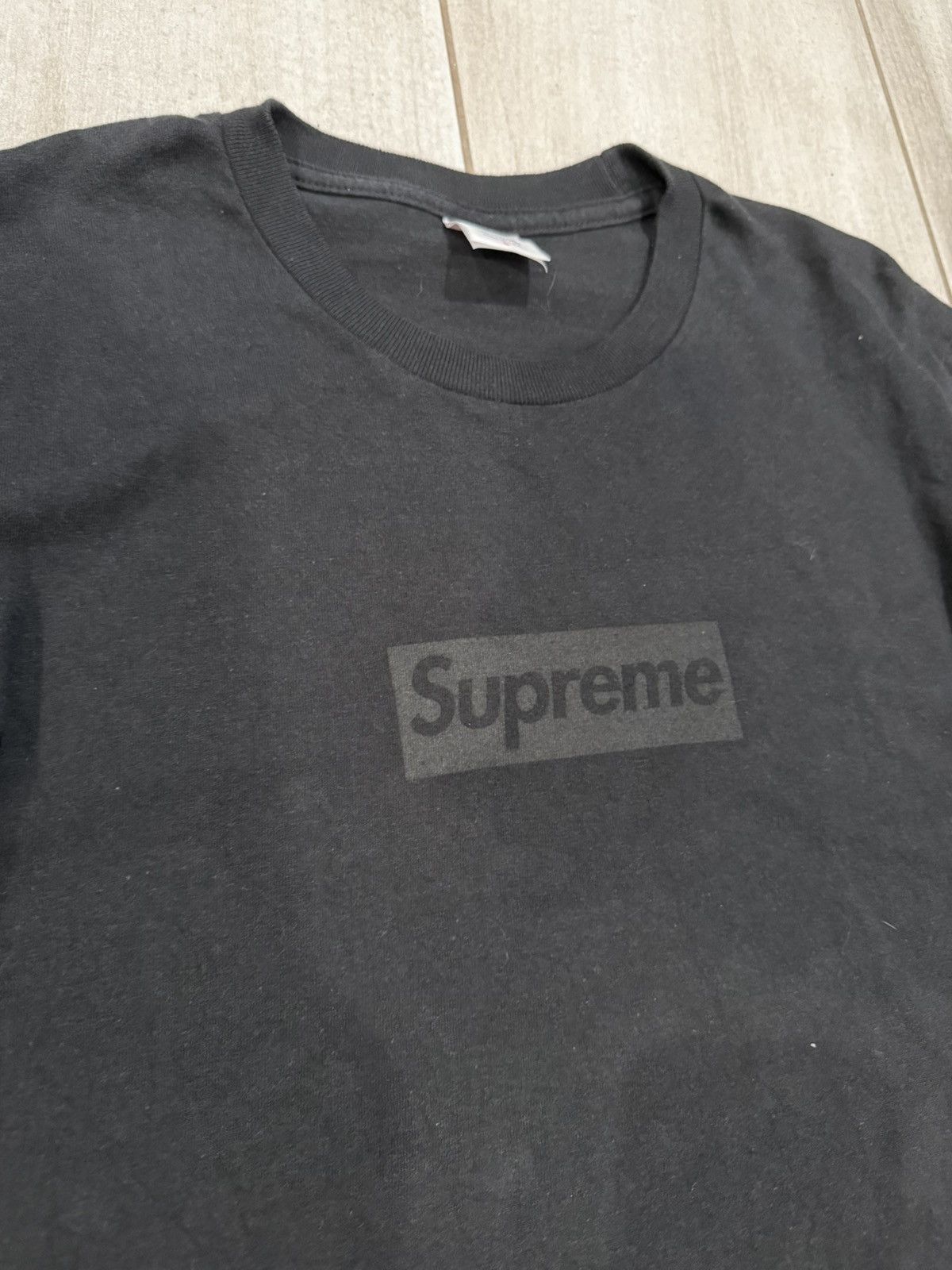 Supreme Supreme Black Tonal Bogo Tee Size US S / EU 44-46 / 1 - 3 Thumbnail
