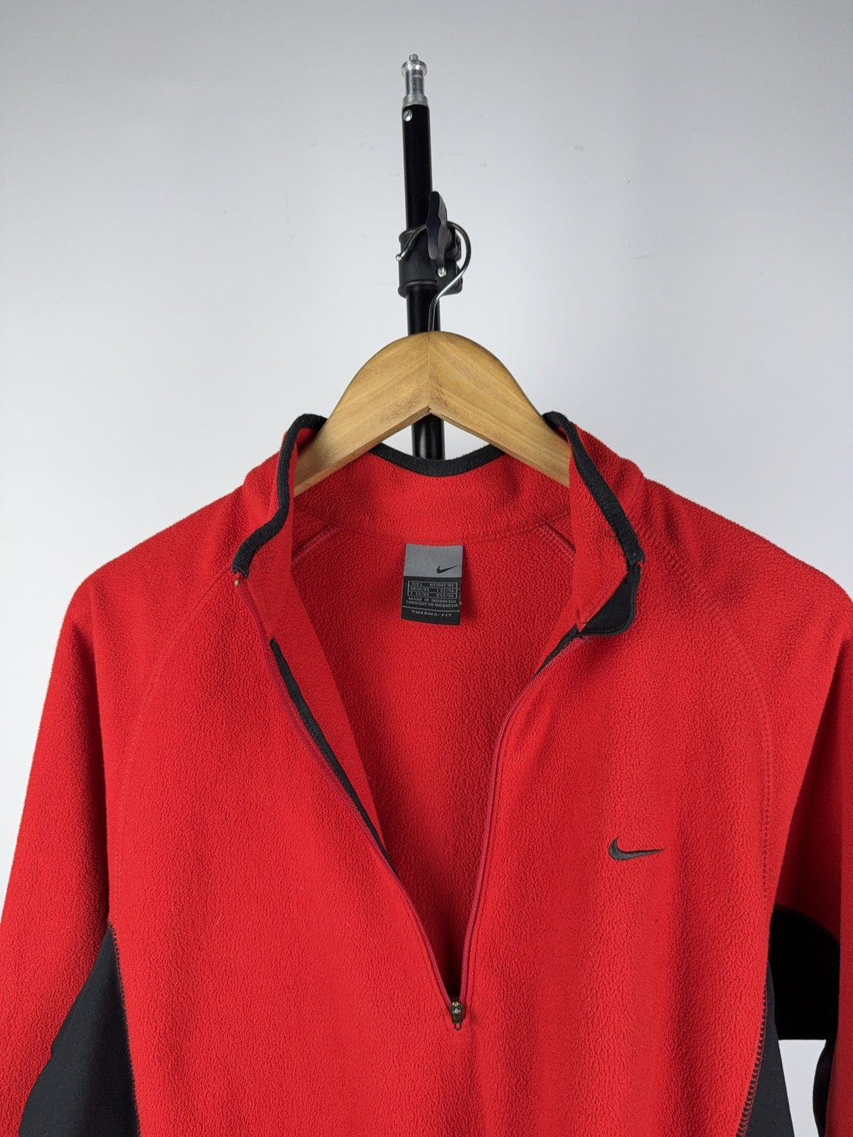 Nike Vintage 00s Y2K Nike ACG Drill Retro Fleece sweatshirt Size US L / EU 52-54 / 3 - 6 Thumbnail