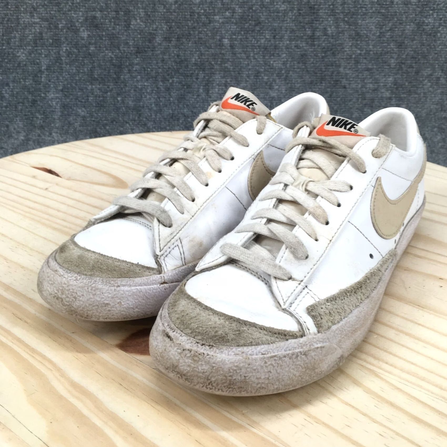 Nike Nike Shoes Womens 8.5 Blazer Low 77 Athletic Sneakers White Lace Up DC4769-106 Size M / US 6-8 / IT 42-44 - 6 Thumbnail