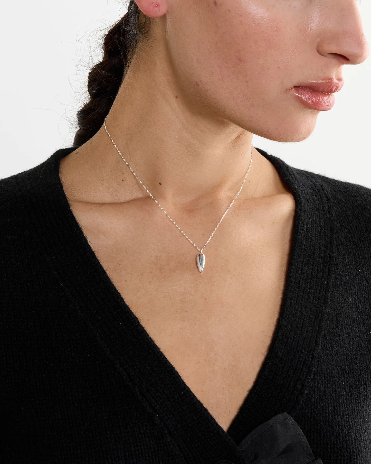 Sophie Buhai Tiny Spear Pendant - 19" / Sterling Silver Size ONE SIZE - 1 Thumbnail