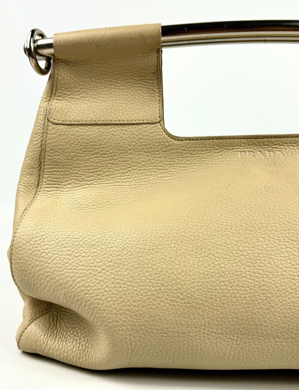 Prada Prada - Miuccia - SS/03 - Metal Handle Bar - Large Tote Size ONE SIZE - 6 Thumbnail