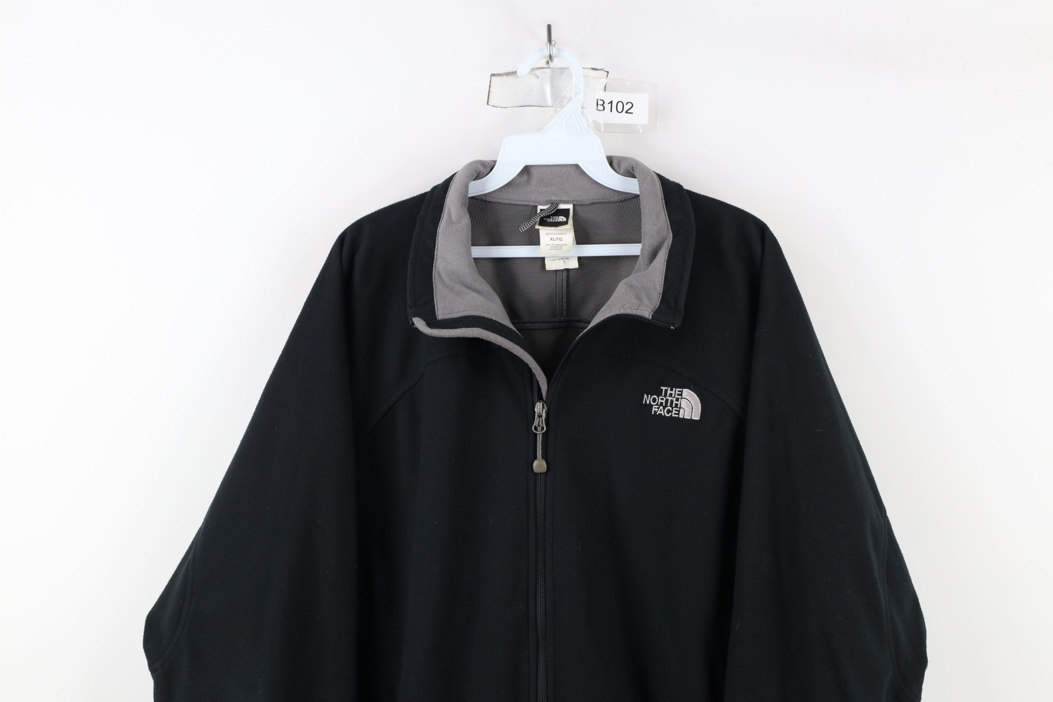 The North Face × Vintage Vintage The North Face Spell Full Zip Fleece Jacket Black Size US XL / EU 56 / 4 - 2 Thumbnail
