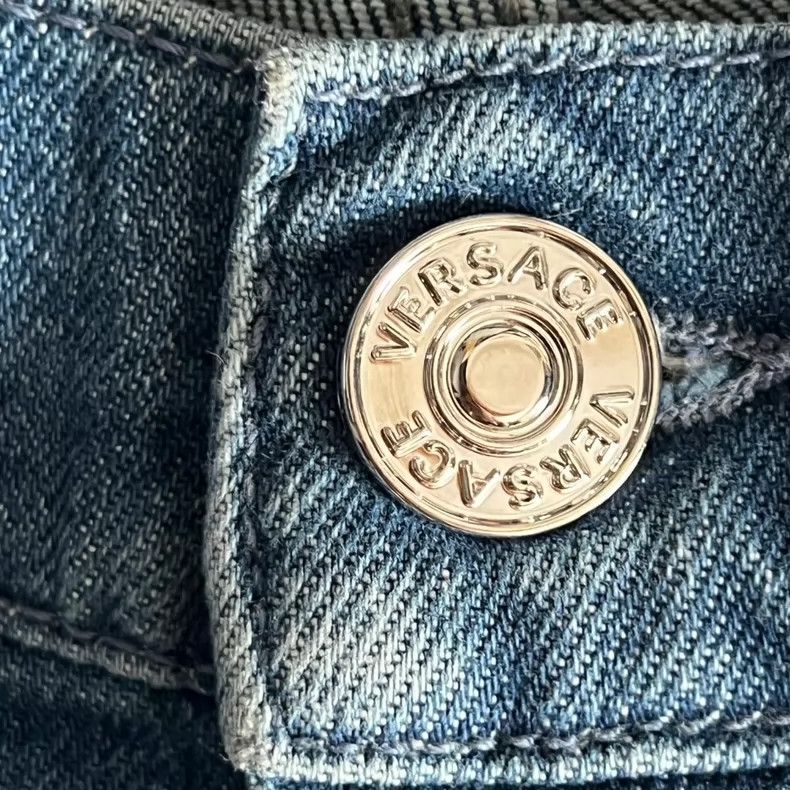 Versace Versace Paperclip men's slim jeans Size US 33 - 4 Thumbnail
