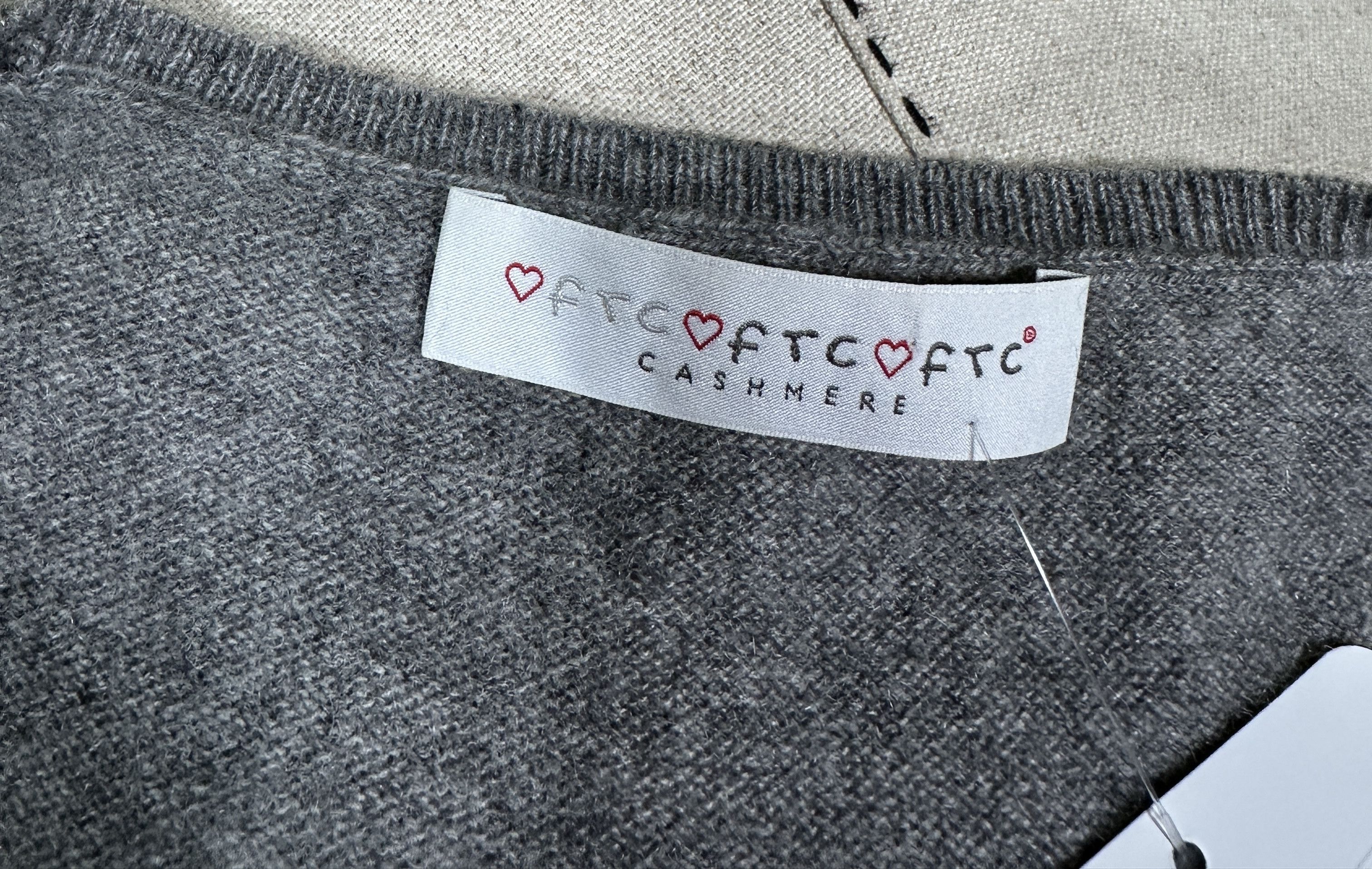 FTC Cashmere tank grey vest Size L / US 10 / IT 46 - 5 Thumbnail