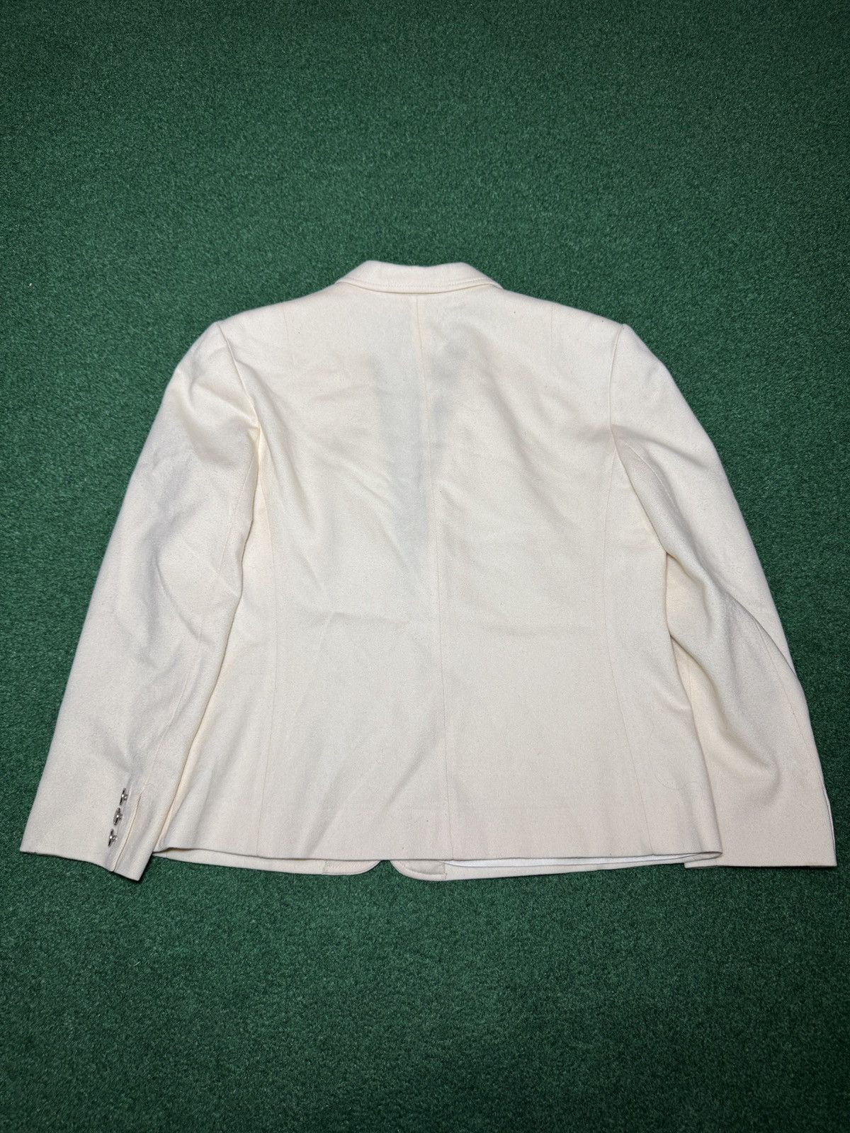 Pendleton Vintage Pendleton Wool Blazer Cream Crest Petite 14 Jacket Size XL / US 12-14 / IT 48-50 - 8 Thumbnail
