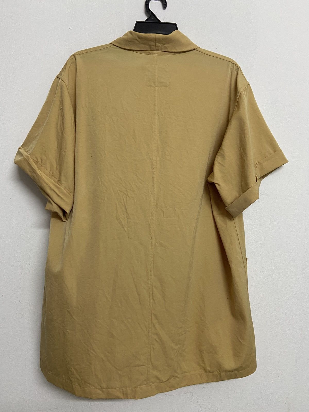 Yohji Yamamoto Y’s Laine Wool Long Oversize Shirt Size US L / EU 52-54 / 3 - 3 Thumbnail