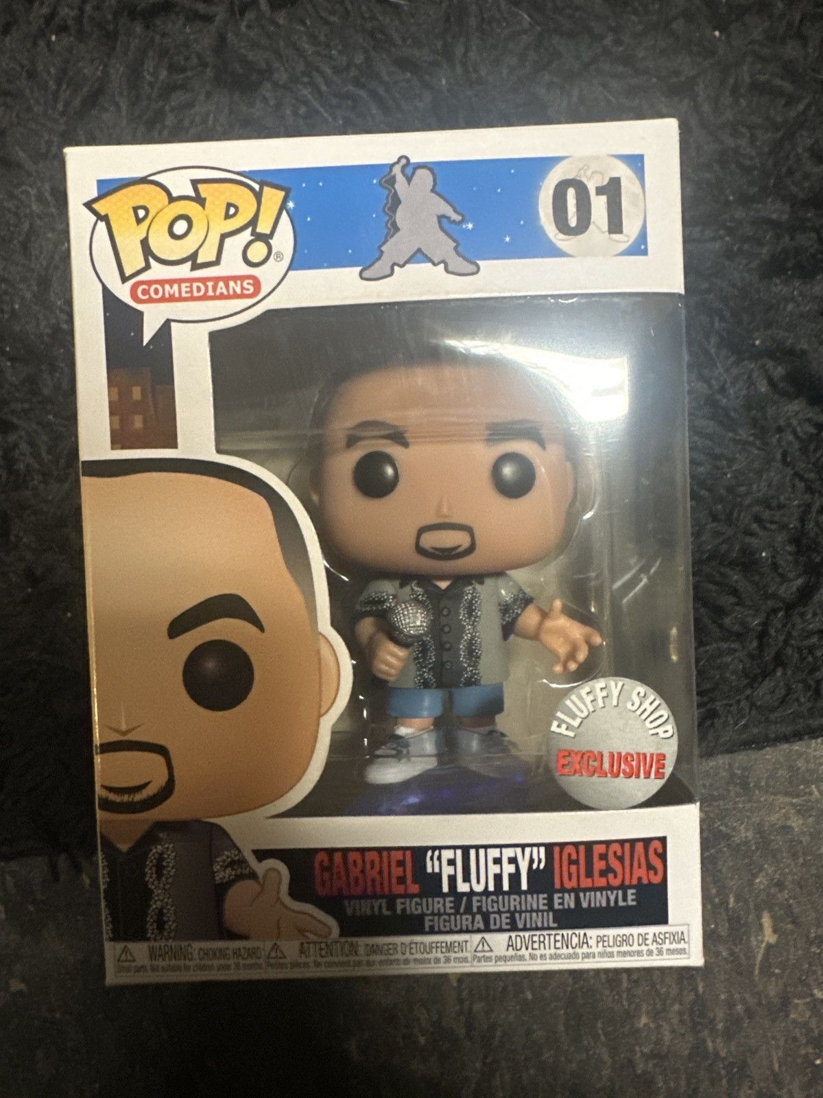 Vintage Gabriel Iglesias fluffy shop exclusive Funko Pop Size ONE SIZE - 1 Thumbnail