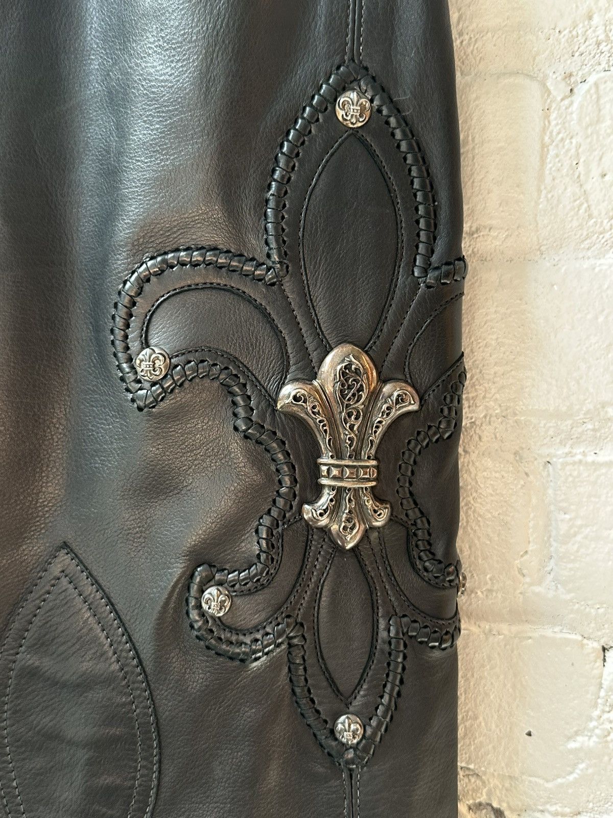 Chrome Hearts CHROME HEARTS MATTYBOY FLUR LEATHERS 29 30 31 Size US 30 / EU 46 - 5 Thumbnail