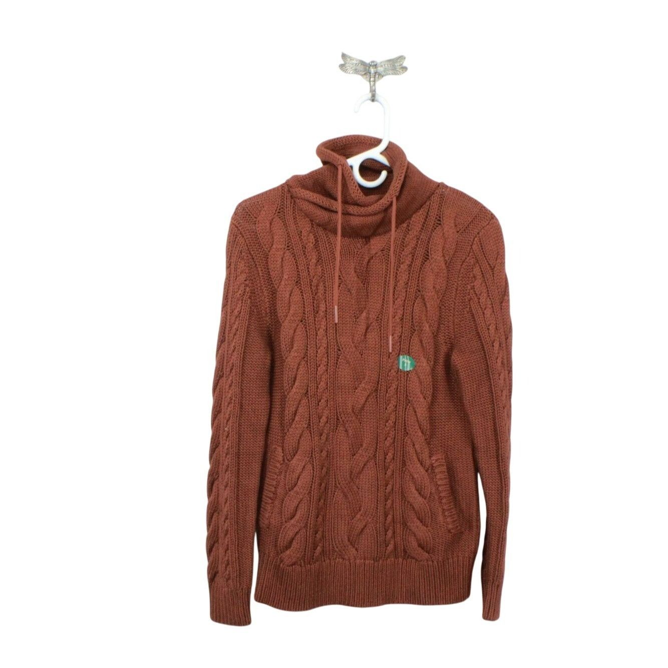 L.L. Bean LL Bean Women's Double L Mixed Cable Sweater Funnelneck Size S / US 4 / IT 40 - 1 Thumbnail