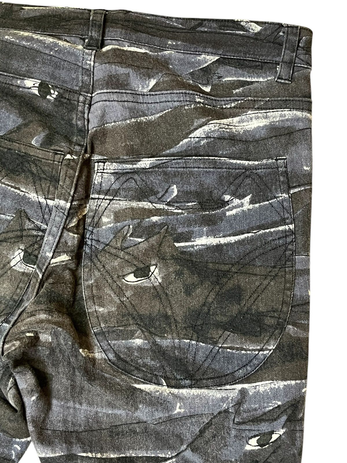 Issey Miyake ISSEY MIYAKE TSUMORI CHISATO STRETCH COTTON SKINNY JEANS Size US 28 / EU 44 - 7 Thumbnail
