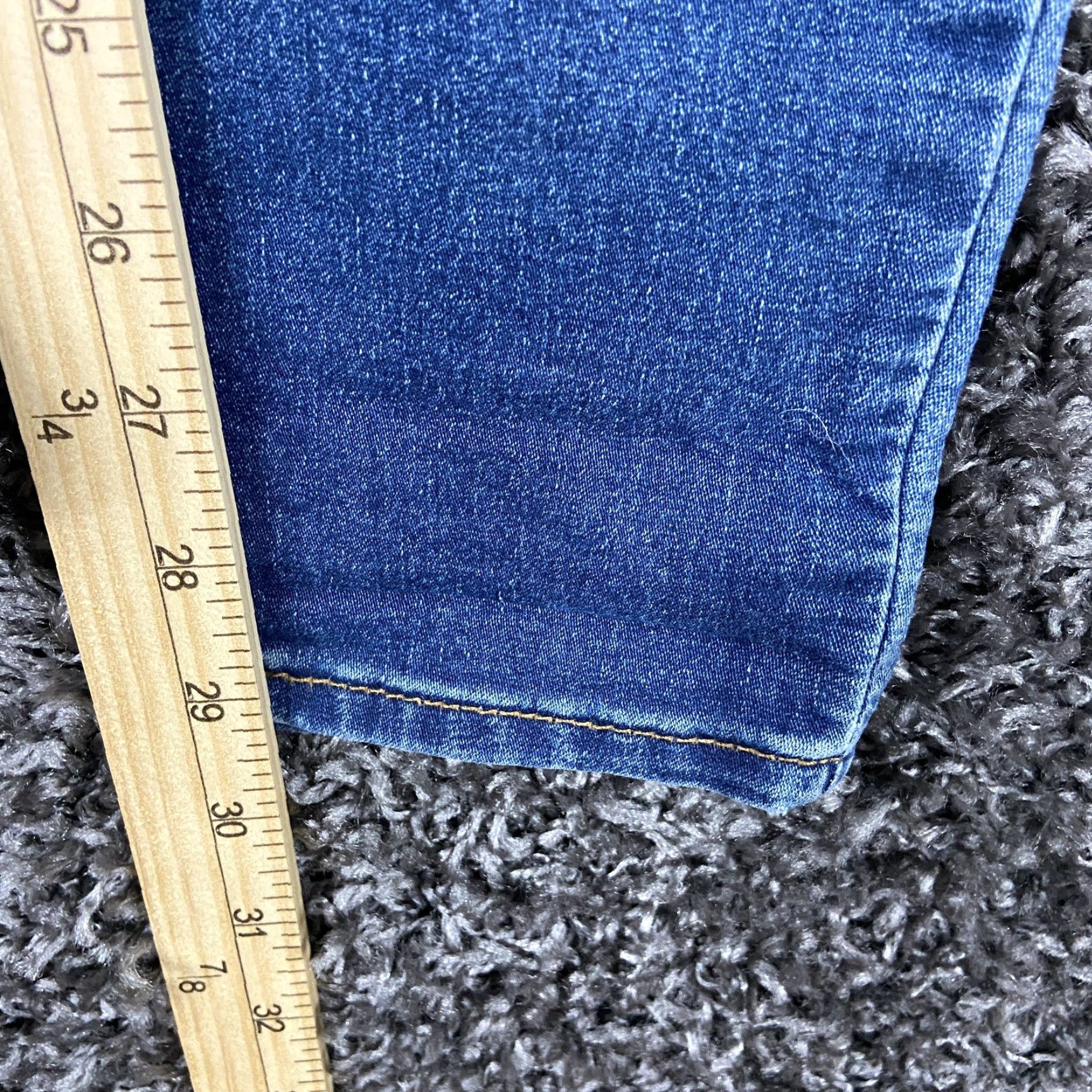Hudson VINTAGE Hudson Los Angeles Blair Super Skinny Jeans Women 28 Blue Skinny 28 Womens Size 28" / US 6 / IT 42 - 7 Thumbnail