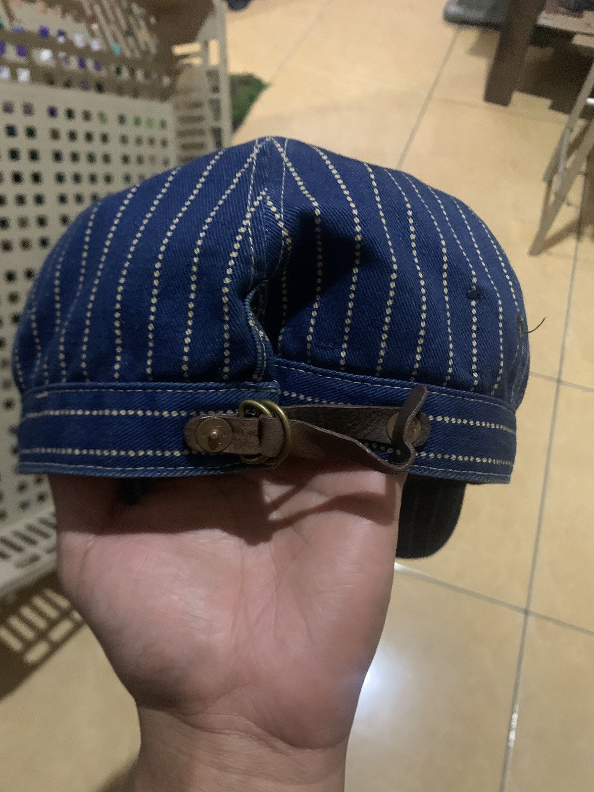 Ralph Lauren Vintage Double RRL Denim Pumpkin hat Size ONE SIZE - 4 Thumbnail