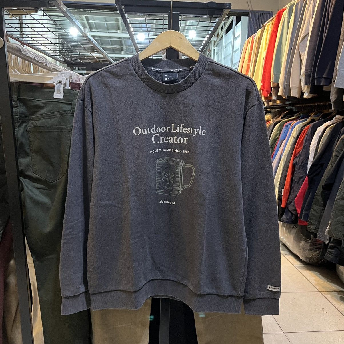Snow Peak Snow Peak “Outdoor Lifestyle Creator” Sweatshirt Size US M / EU 48-50 / 2 - 1 Thumbnail