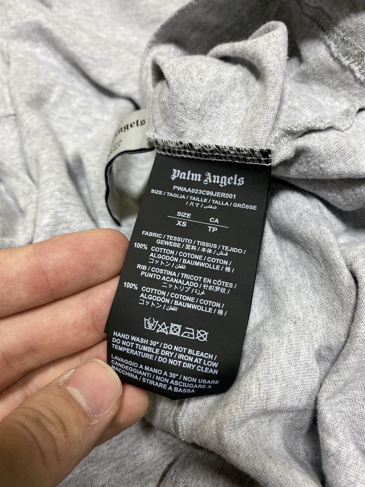Palm Angels Palm Angels spell out big logo t-shirt Size US M / EU 48-50 / 2 - 8 Thumbnail