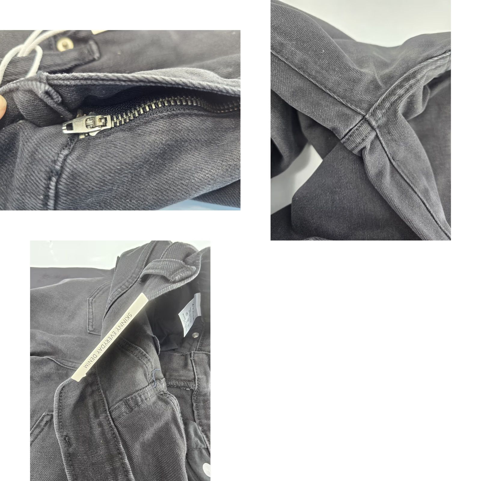 MNML mnml Jeans - Vintage Black - 29x34 - Regular Straight Every Day Denim 5-Pocket Mens Jeans? Size US 29 - 8 Thumbnail